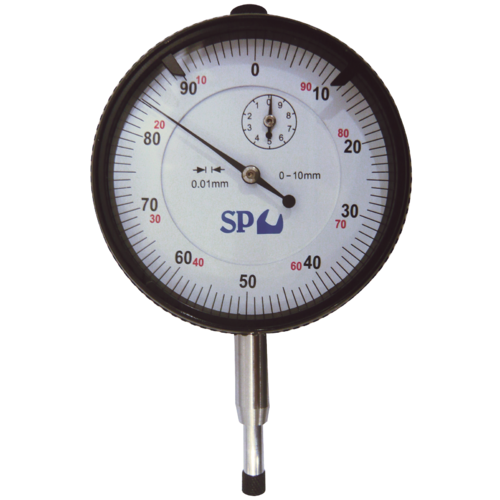 SP Tools Dial Indicators 0-10mm (0.1 reading) Steel Case SP35691 