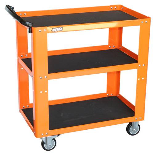 SP Tools Tool Trolley Orange SP Professional 3 Shelf SP40019 