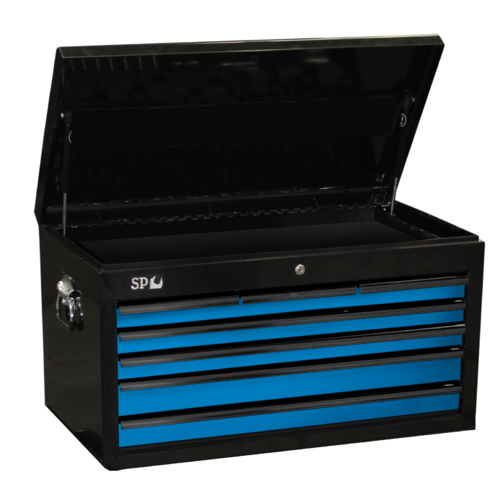 SP Tools Tool Box Black/Blue 7 Drawer Custom Sumo SP40121