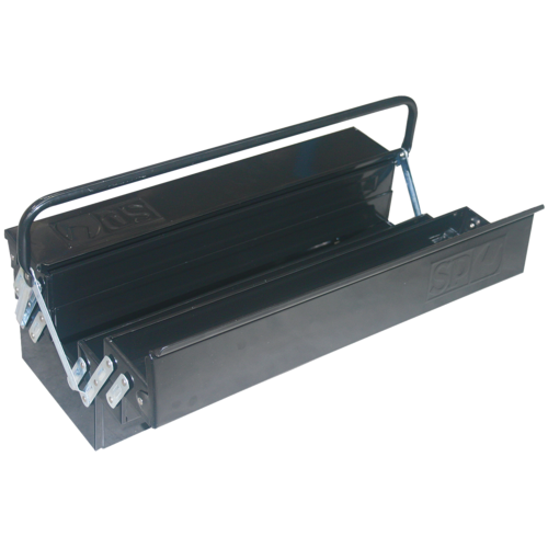 SP Tools Tool Box Black Custom Cantilever 5 Tray SP40325 