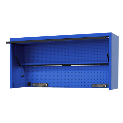 SP Tools USA Sumo Series 72" Top Hutch for Tool Cabinet SP44830BL Blue/ Black