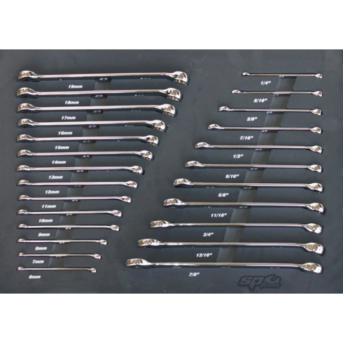 SP Tools Eva ToolKit 25 Piece Metric/SAE ROE Spanner SP50015