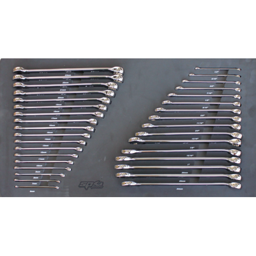 SP Tools Eva ToolKit 34 Piece Metric/SAE ROE Spanner SP50018