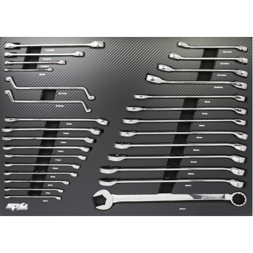 SP Tools Eva ToolKit Tech 29 PieceMetric Spanner SP50019