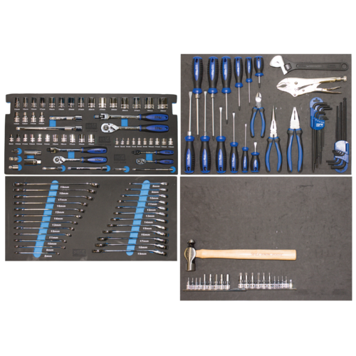 SP Tools Tool Kit 135 Piece - Metric only - (Suit SP40101) SP50029