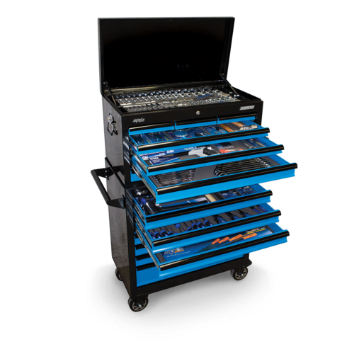 SP Tools Tool Kit 407 Piece Metric/SAE - Black/Blue 14 Drive Sumo SP50176