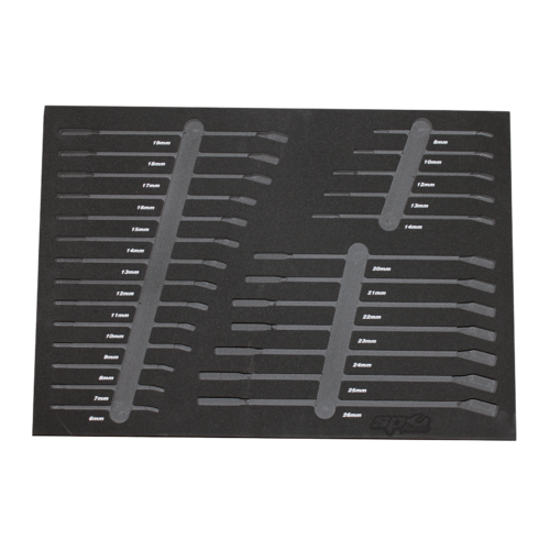 SP Tools Eva Insert For 26 Piece ROE Metric Spanner SP50913