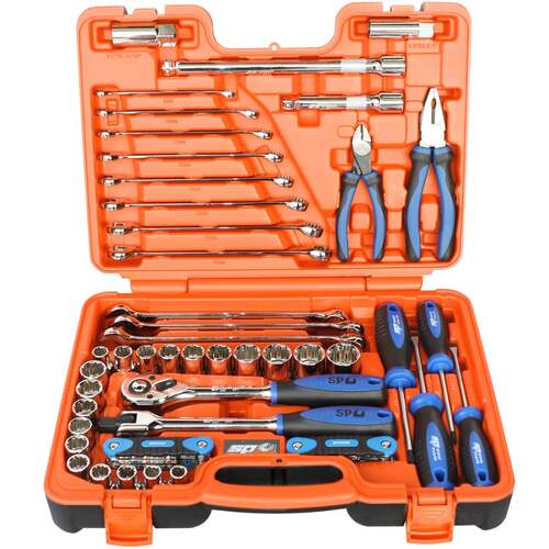 SP Tools ToolKit 60 Piece Metric/SAE in X-Case SP51205 