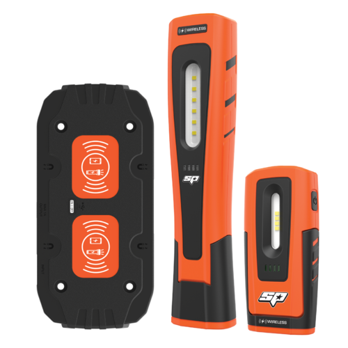 SMD LED Wireless Charge WorkLight  & Torch Twin Pack