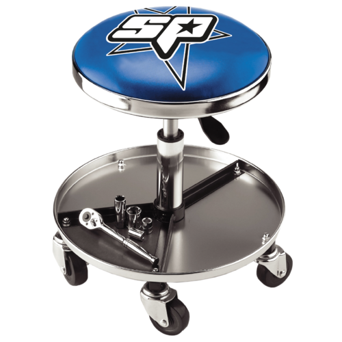 SP Tools Heavy Duty Swivel Seat With Storage SPR-55 