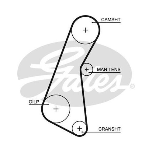 Timing Belt Gates T121