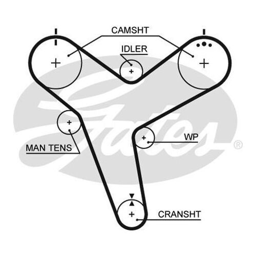 Timing Belt Gates T154