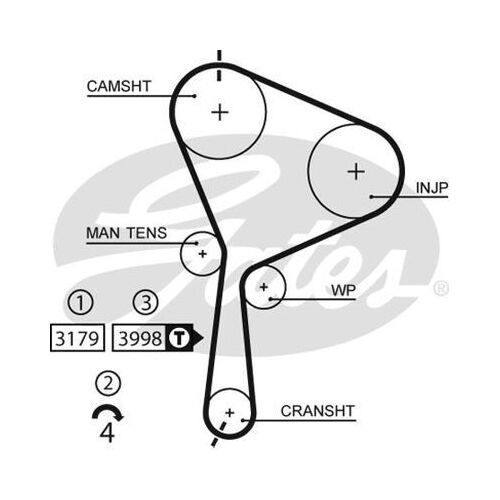Timing Belt Gates T1634