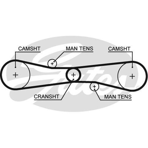 Timing Belt Gates T275