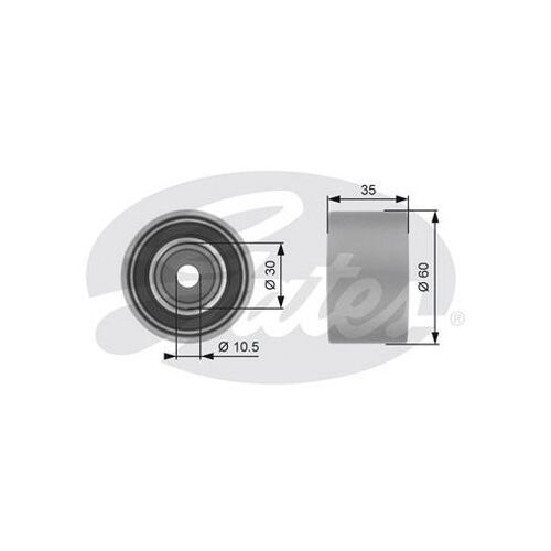 Timing Belt Pulley Gates T42194 for Subaru Forester SG SUV AWD 2.5 Petrol EJ251