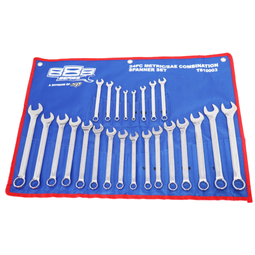 SP Tools Spanner Set ROE Metric/SAE 24 Piece T810003 