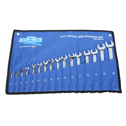 SP Tools Spanner Set ROE Metric 16 Piece T810016 