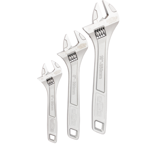 SP Tools Adjustable Wrench Set 150Mm 200Mm 250Mm T818000
