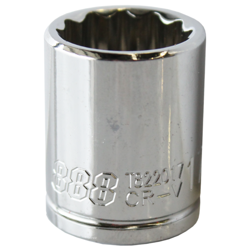 SP Tools Socket 3/8" Drive 12 Point Metric 19mm T822019