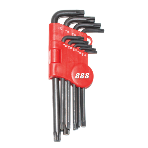 SP Tools Key Set 9 Piece Metric Ball Drive Hex Set T834501 