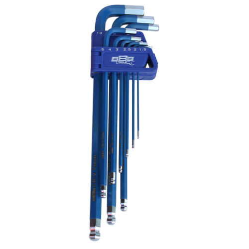 SP Tools Keys Set 9 Piece Metric Ball Drive Hex (Blue) T834511 