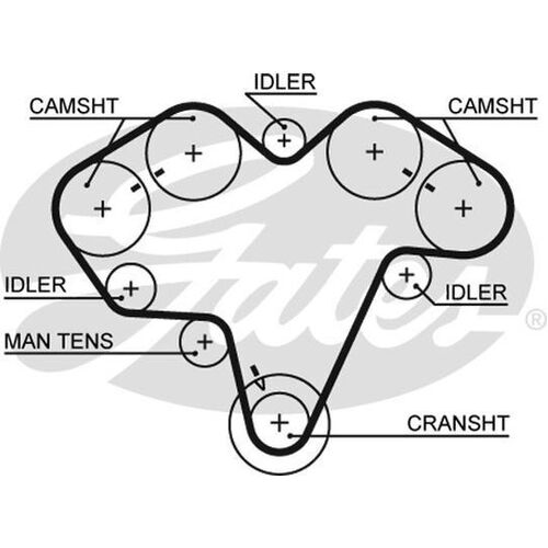 Timing Belt Gates T998