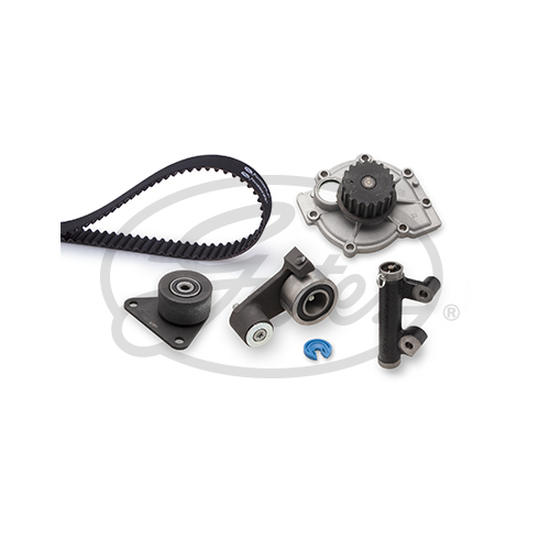 Timing Belt Kit with Hydraulic Tensioner & Water Pump Kit Gates TCKHWP269A