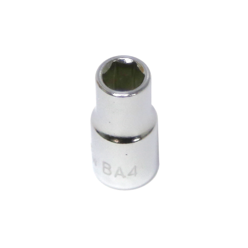 4BA x 1/4"Drive 6 Point Standard Socket T&E Tools 1204BA