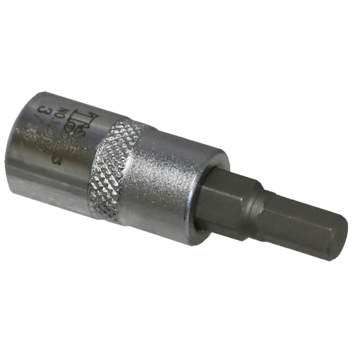 3/16" x 1/4"Dr. In-Hex Socket 35mm L T&E Tools 12906