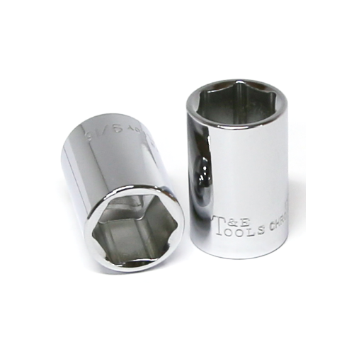 9/16" x 3/8" Drive Standard SAE Socket (6 Point) T&E Tools 13218