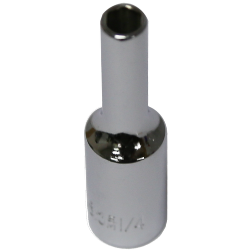 1/4" x 3/8" Drive Deep SAE Socket (6 Point) T&E Tools 13408