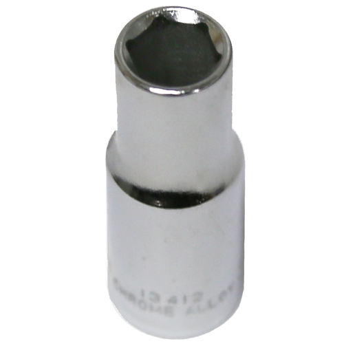 3/8" x 3/8" Drive Deep SAE Socket (6 Point) T&E Tools 13412