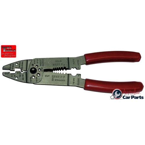 Insulated & Non-Insulated Wire Crimp & Strip Pliers T&E Tools 137