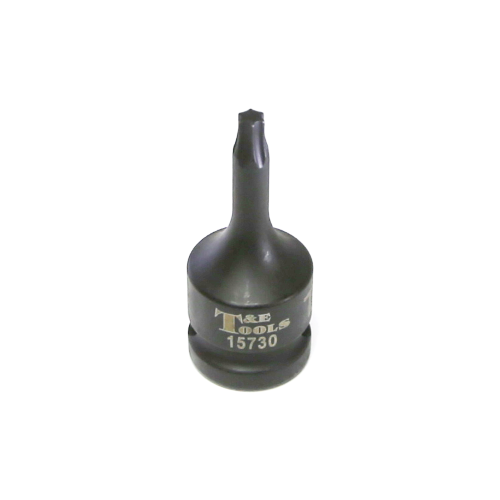 T30 1/2" Drive Torx-r Impact Sockets 60mm Length T&E Tools 15730