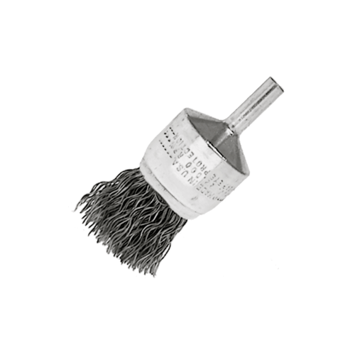 Crimped End Wire Brush (1") T&E Tools 1602