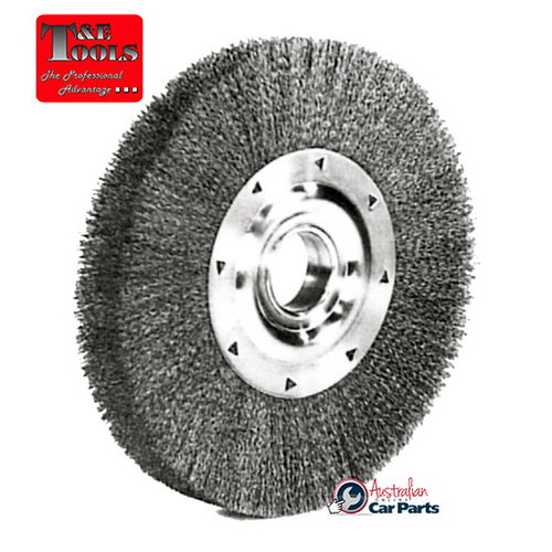 Heavy Duty Wire Wheel (8") T&E Tools 1738