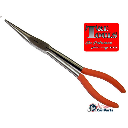 11" x 25Deg. Stork Beak Pliers T&E Tools 202