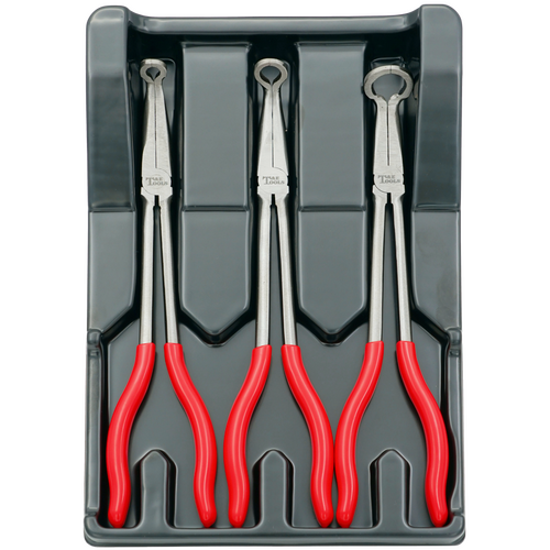 Spark Plug Boot Removal Pliers  Extra Long  3Pc. Set T&E Tools TE-205