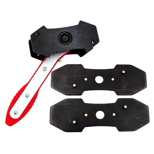 Ratcheting Brake Caliper Piston Tool W/4 Plates  T& E Tools 2069
