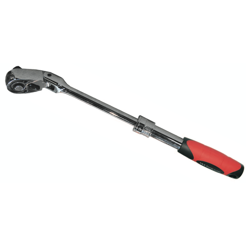 1/4" Drive Flex-Head Extendable Ratchet 175-225mm T&E Tools 22698 ​