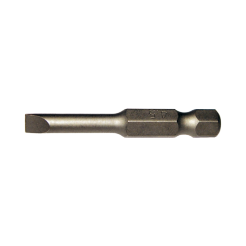 1/4" Hex Slotted Power Bit (4.5mm) T&E Tools 30313