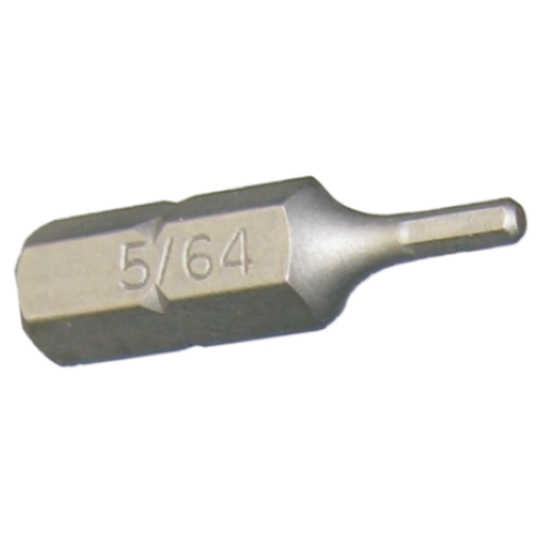 5/64" x 1/4" Hex In-Hex Insert Bit T&E Tools 30651