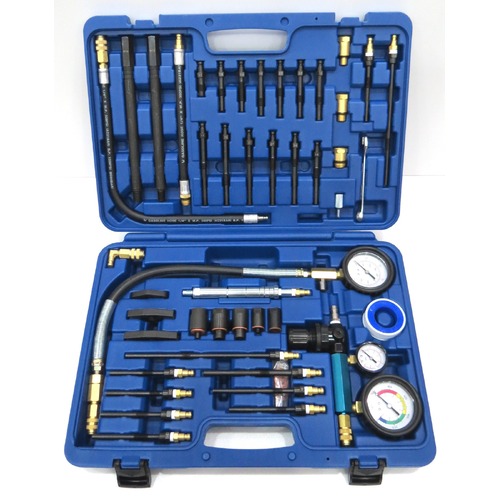 Master Petrol & Diesel Engine Compression & Leakage Test Set T&E tools 4466