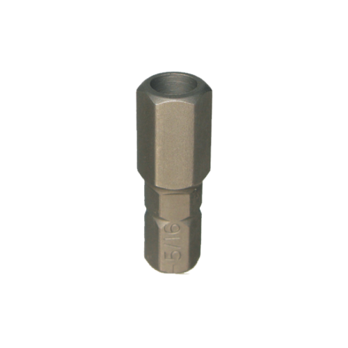 5/16" x 1/4" Hex Tamper In-Hex Insert Bit T&E Tools 50731