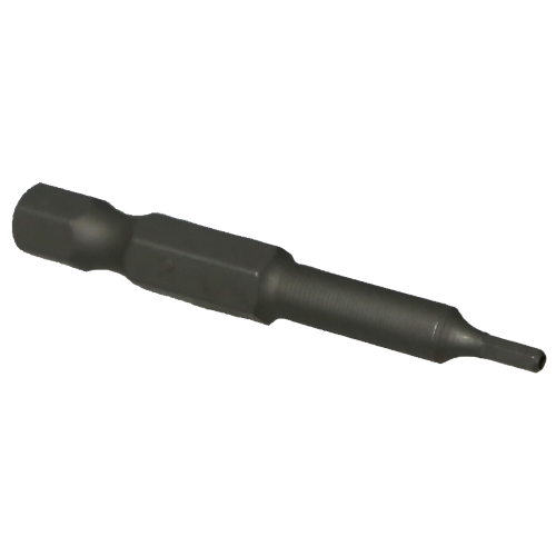 2mm x 1/4" Hex Tamper In-Hex Power Bit T&E Tools 50770