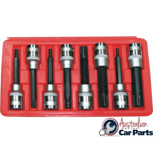 8 Piece Ribe 1/2" Drive Sockets T&E Tools 5080