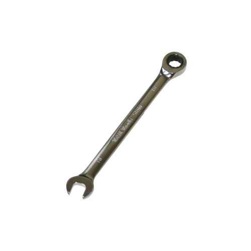 10mm Ratchet & Open End Gear Wrench T&E Tools 51010