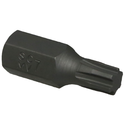 10mm Hex Ribe Insert Bit (7mm) T&E Tools 51807