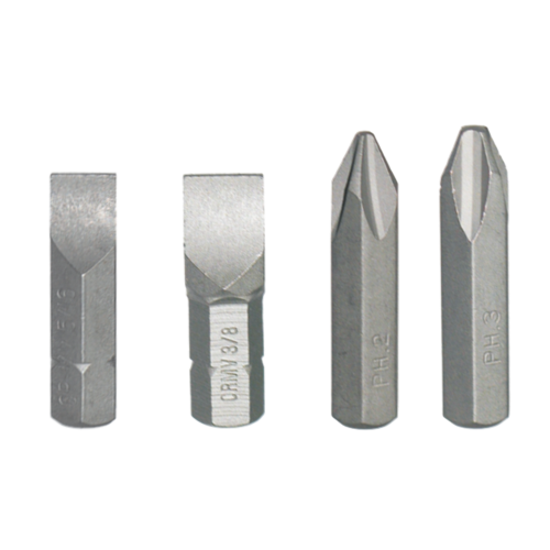 4 Piece Impact Bit Set (5/16" Hex 30mm Long) T&E Tools 5209