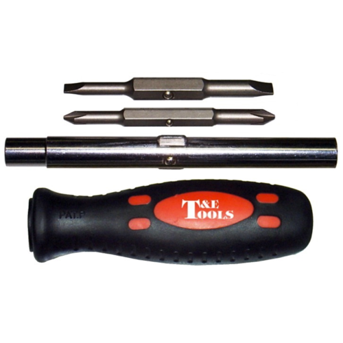 6-In-1 Multi-Tip Screwdriver T&E Tools 5212